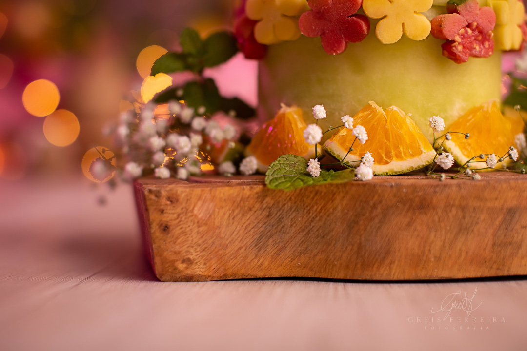 Smash the Fruit Jardim Encantado ensaio de aniversario de 1 ano de bebe