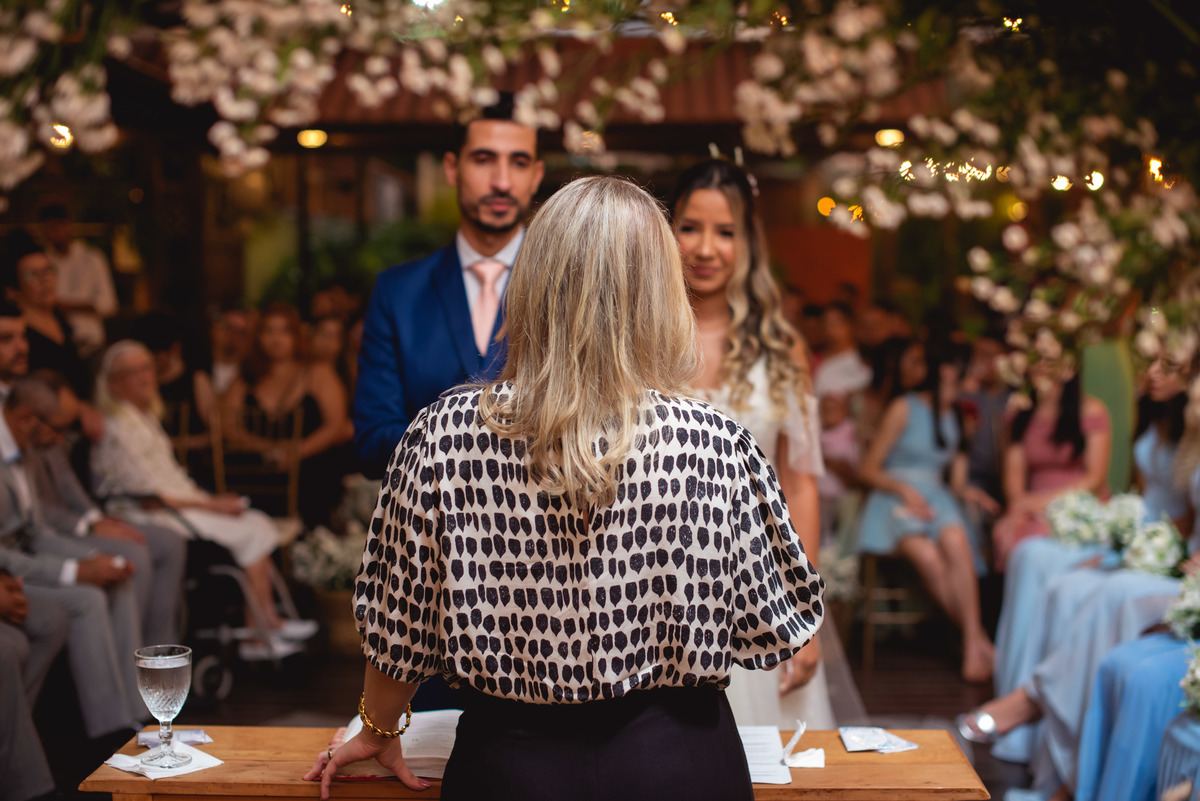 casamento de corado com flores | fotografia de casamento