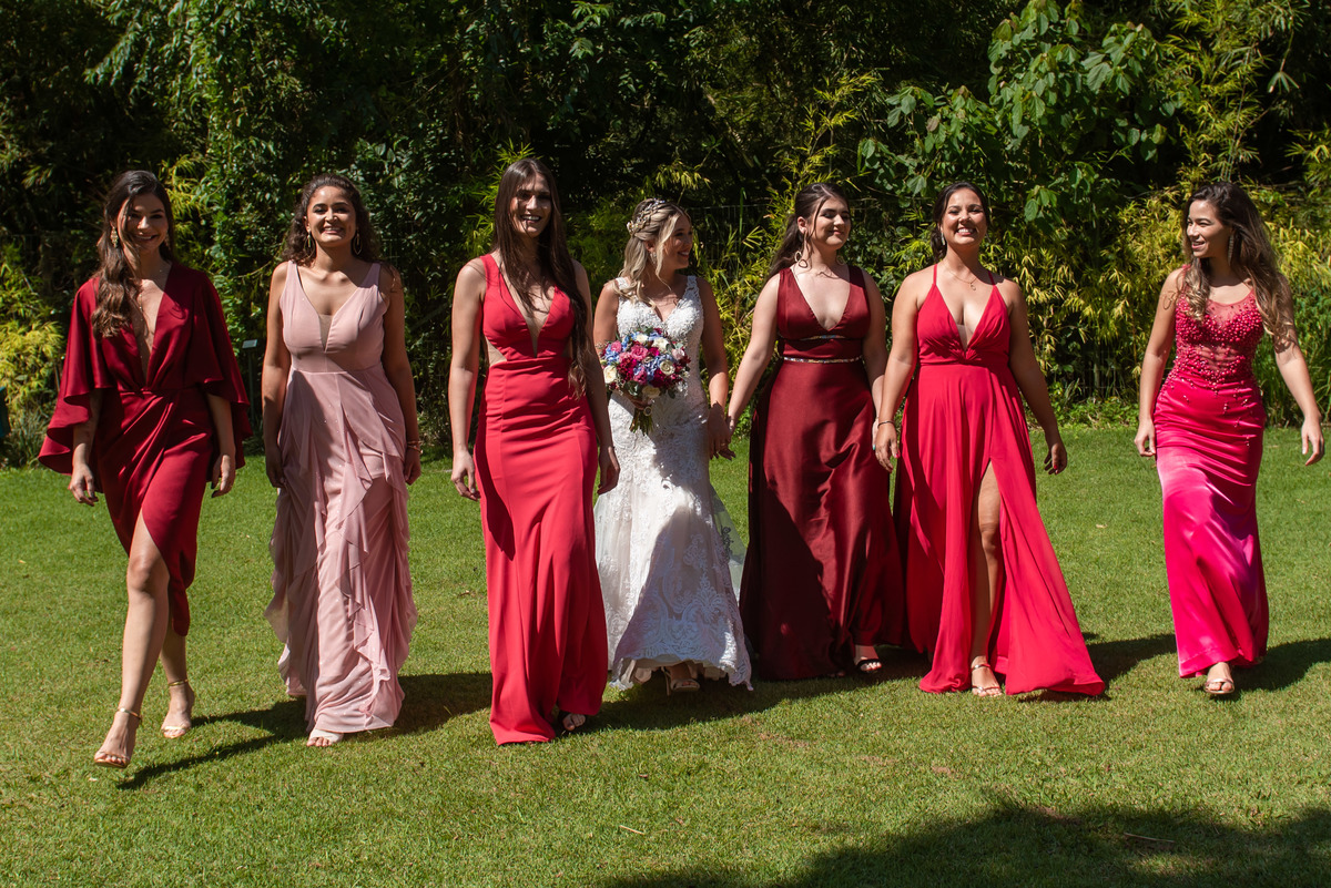 madrinhas - casamento de dia - casamento no castelo de itaipava