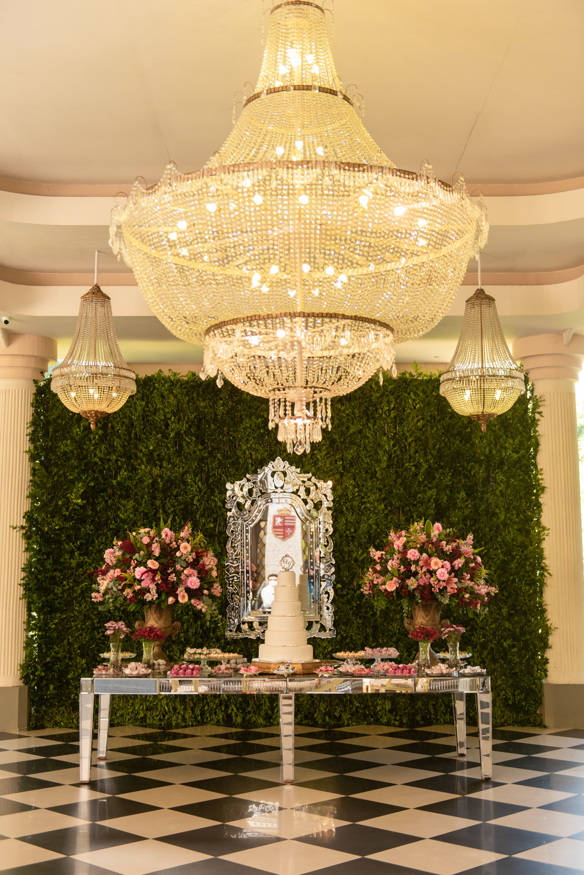 decoracao de casamento castelo de itaipava- bolo de casamento