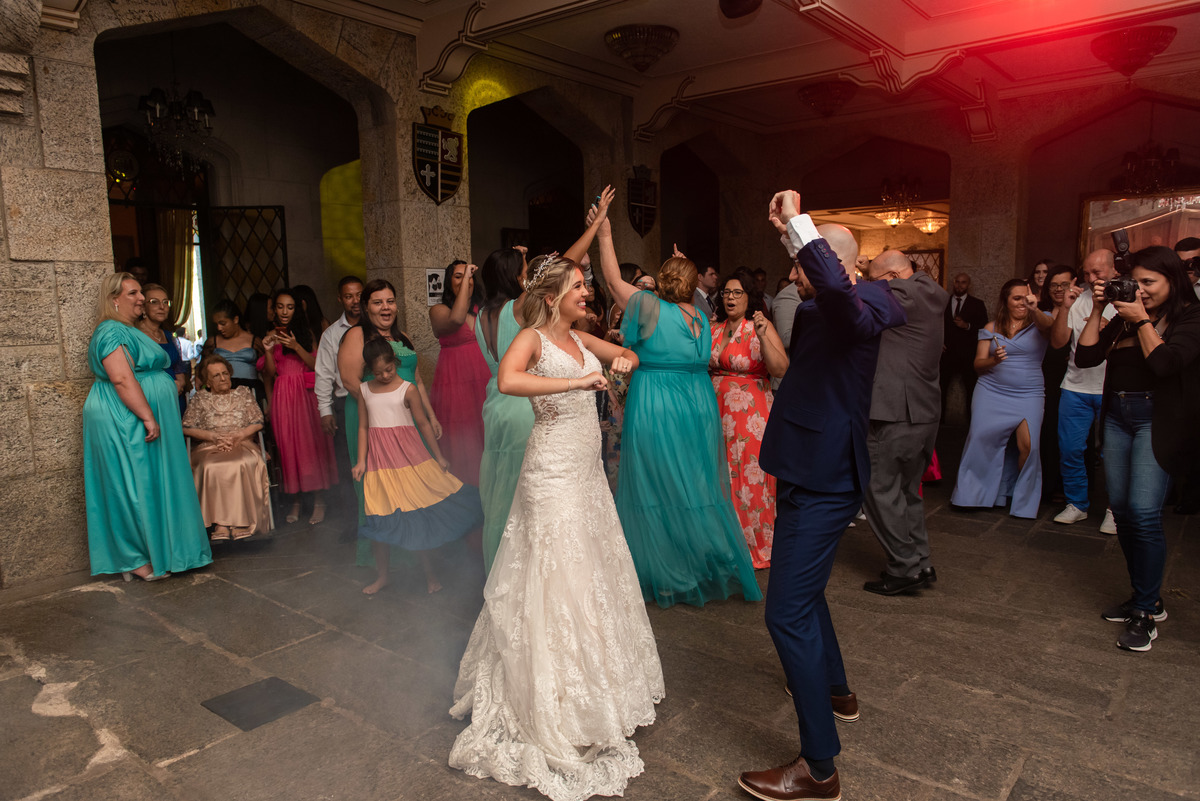 pista de dança de casamento castelo de itaipava