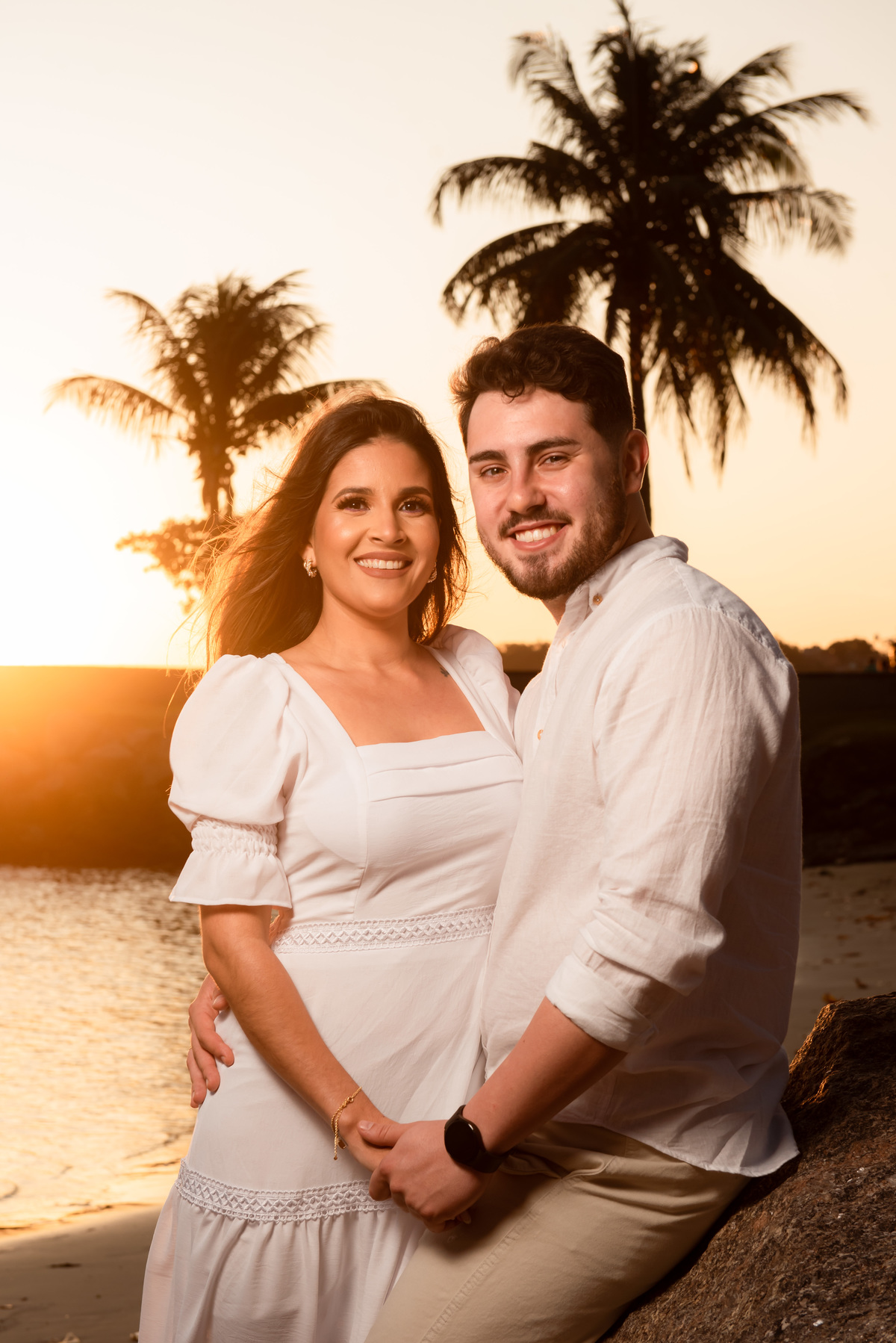 ensaio de casal rio de janeiro - casamento de dia - ensaio de casamento na praia por do sol - casamento na praia