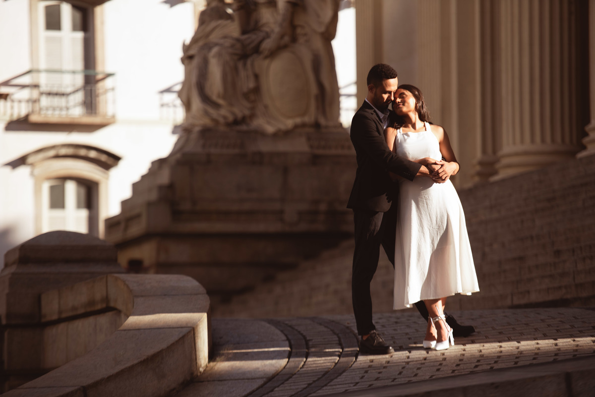 fotografia de casamento no centro do rio de janeiro | casamento no centro do rio de janeiro | ensaio urbano de casal rio de janeiro | ensaio pre-wedding rio de janeiro