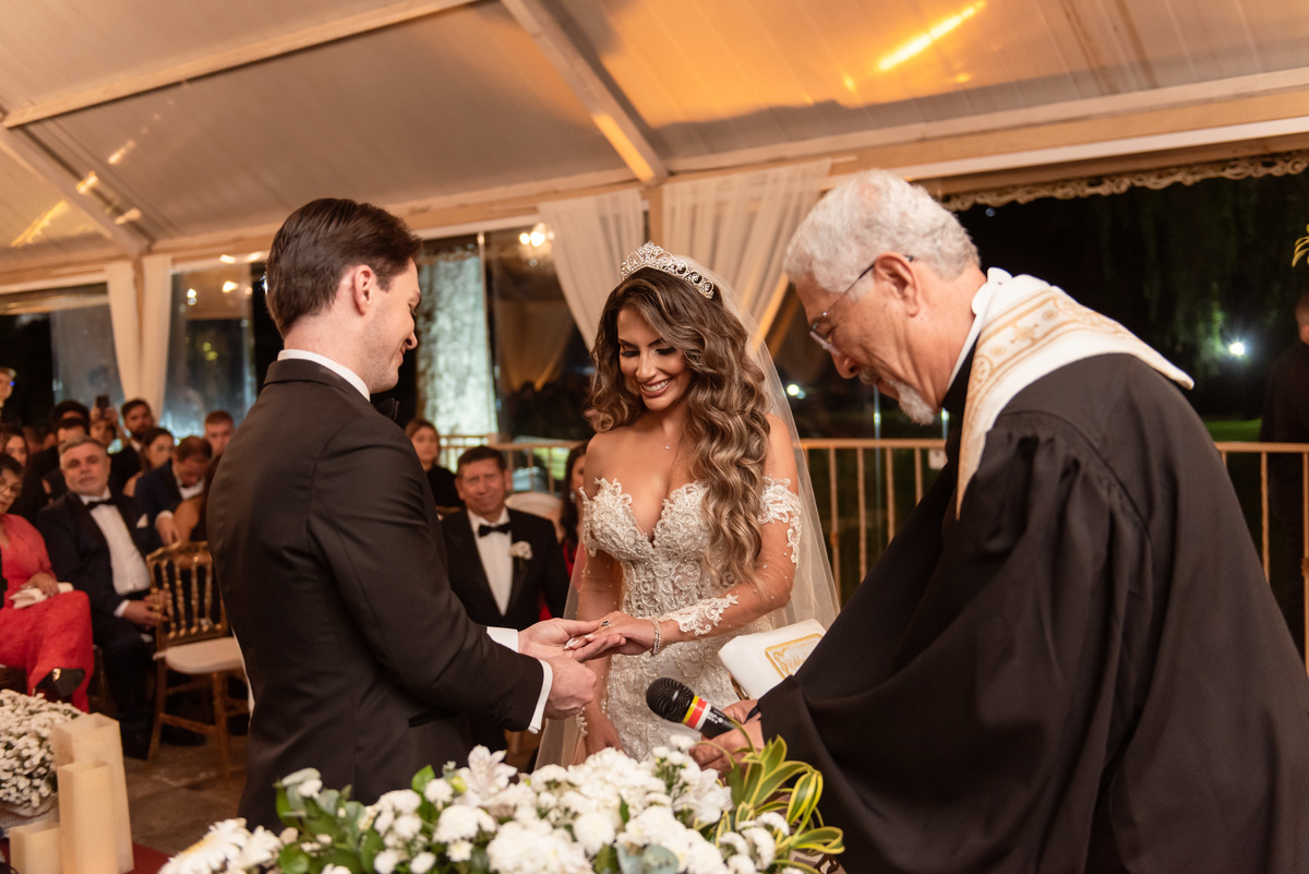 cerimonia de casamento castelo de itaipava | casamento castelo de itaipava a noite