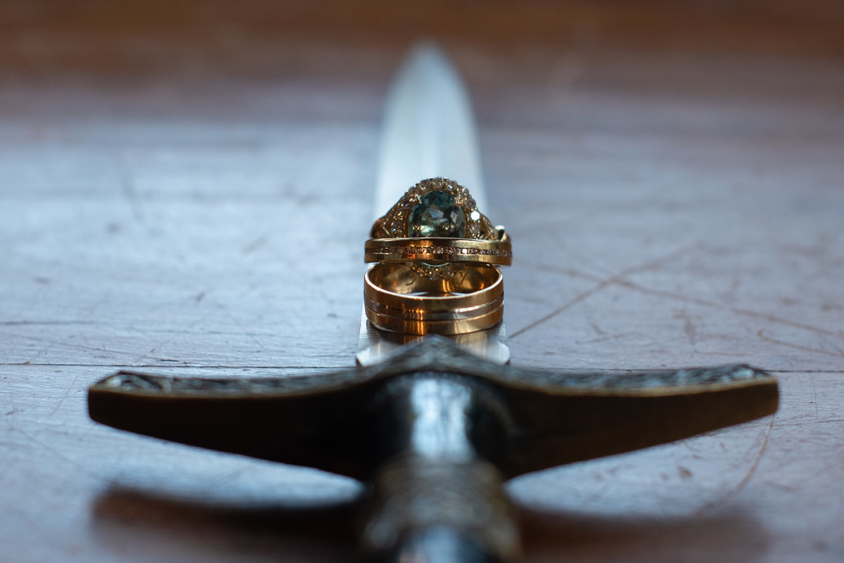 alianças de casamento medieval 