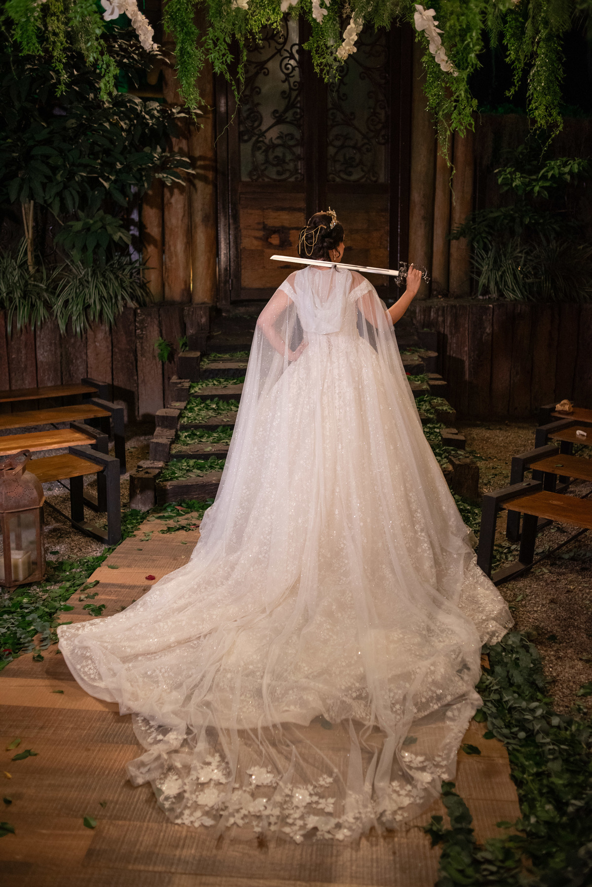 fotografia da noiva | casamento medieval