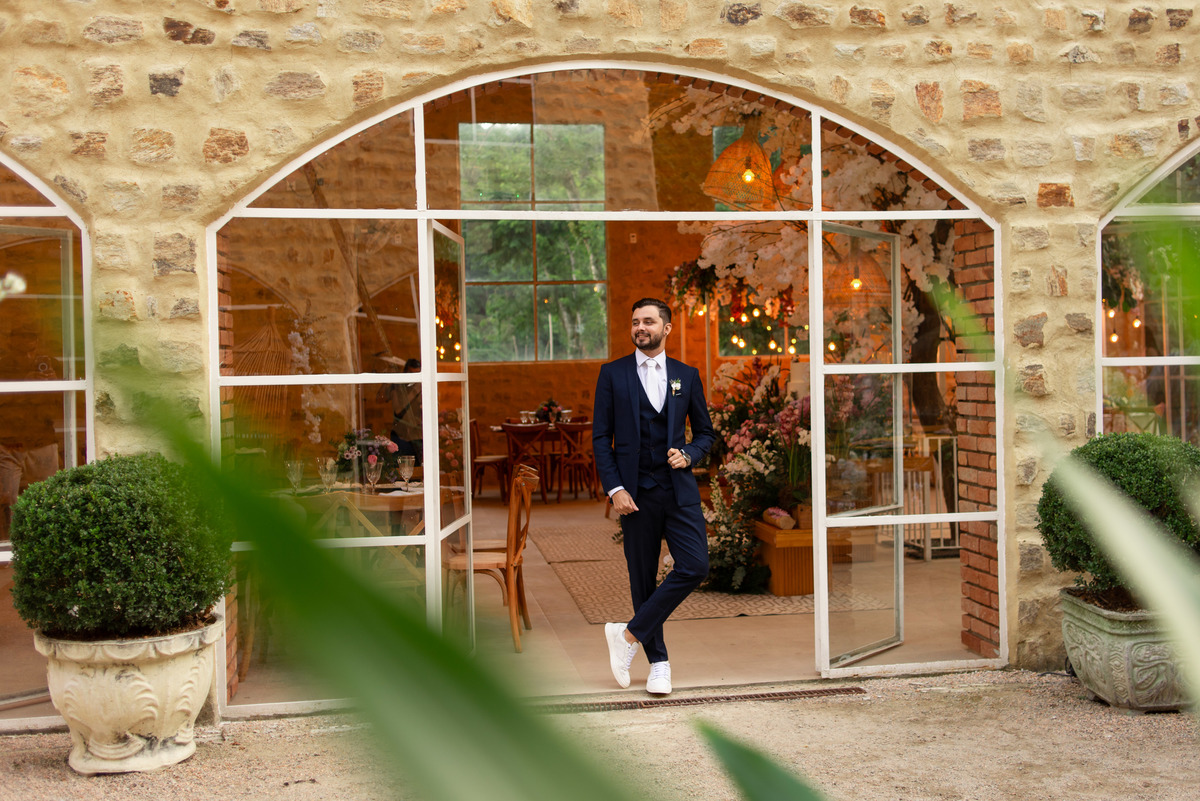 trage do noivo flower homme | casamento no lago enfesta