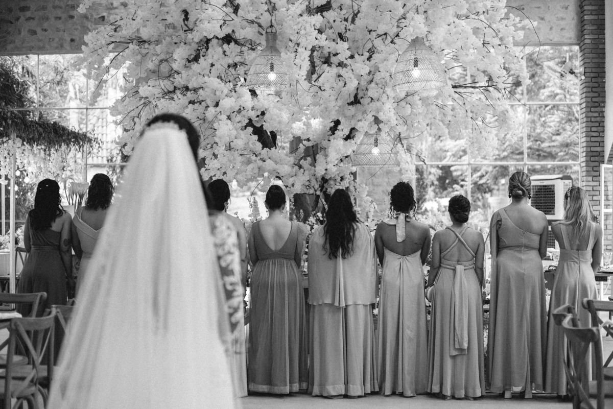 firstlook com as madrinhas | fotos de casamento