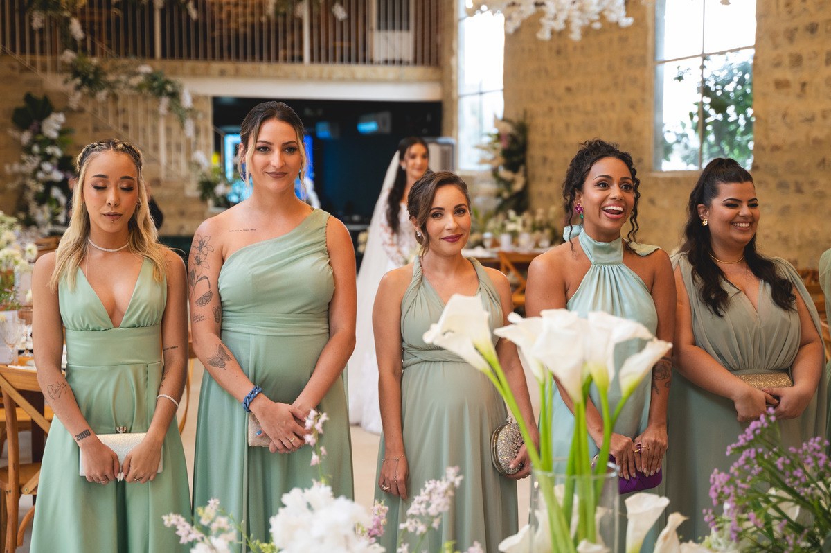 firstlook com as madrinhas | fotografo de casamento rj