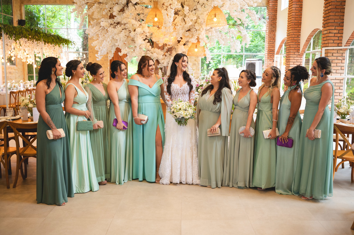 madrinhas casamento no lago rj | vestido madrinhas casamento de dia