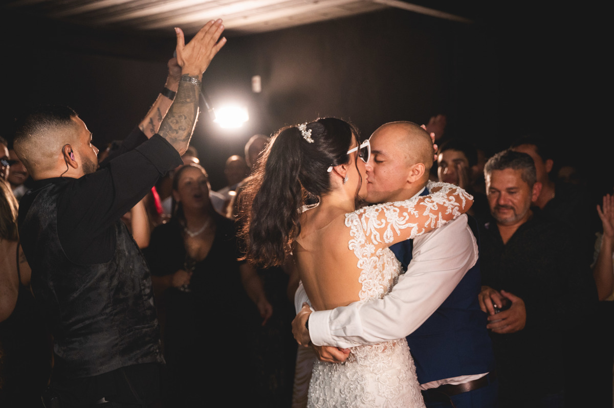 noivos pista de dança lago enfesta