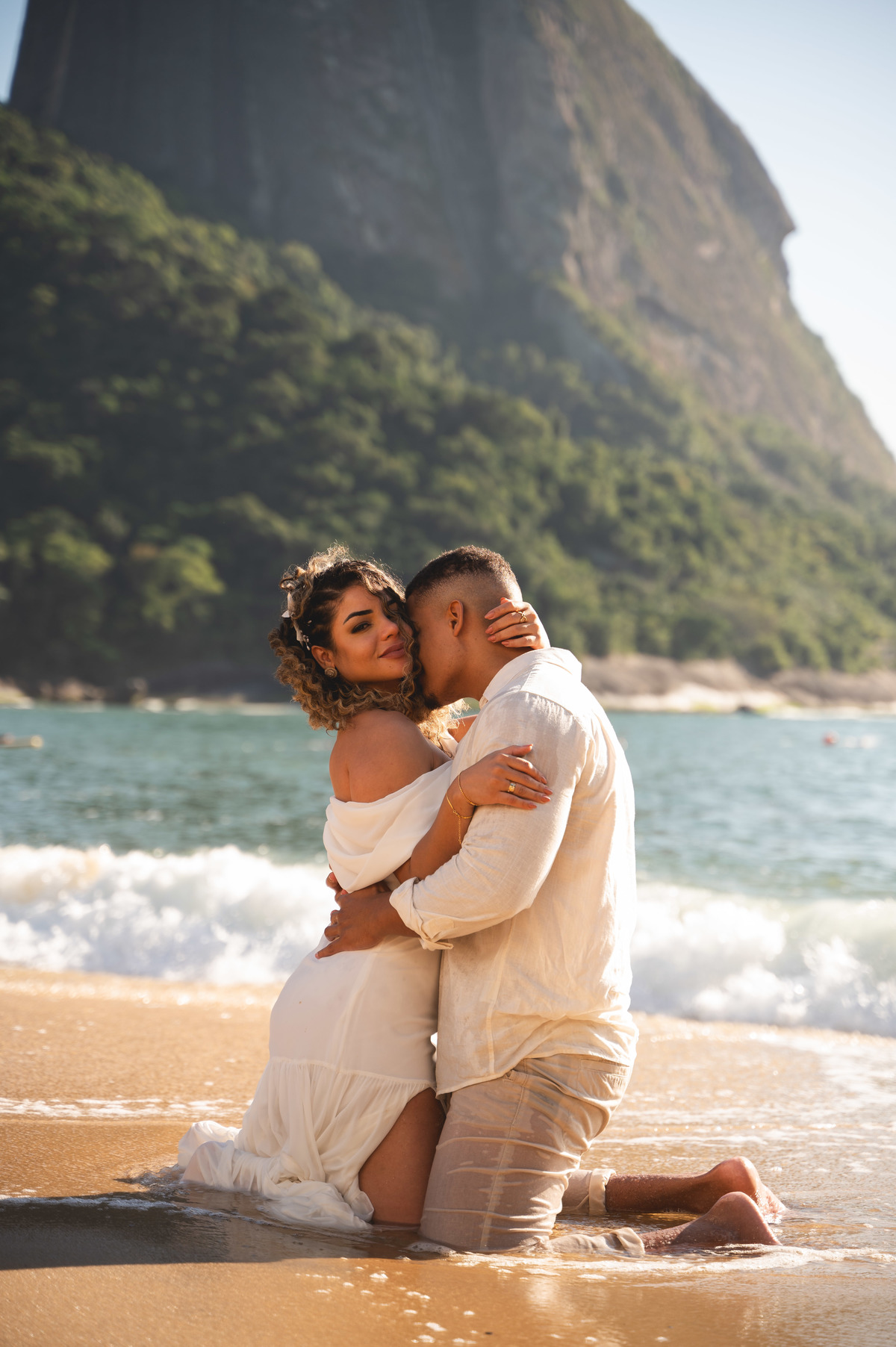 ensaio pre wedding apaixonado | fotografo rio de janeiro | pre wedding praia vermelha
