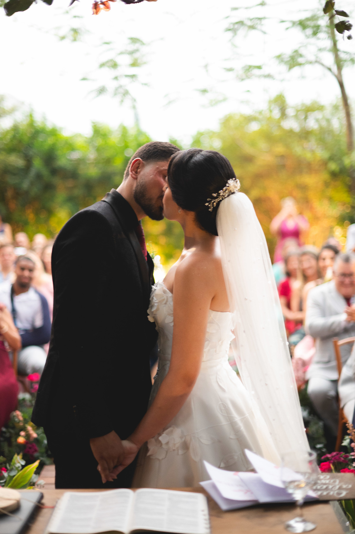 beijo de casamento | fotografia de casamento rj