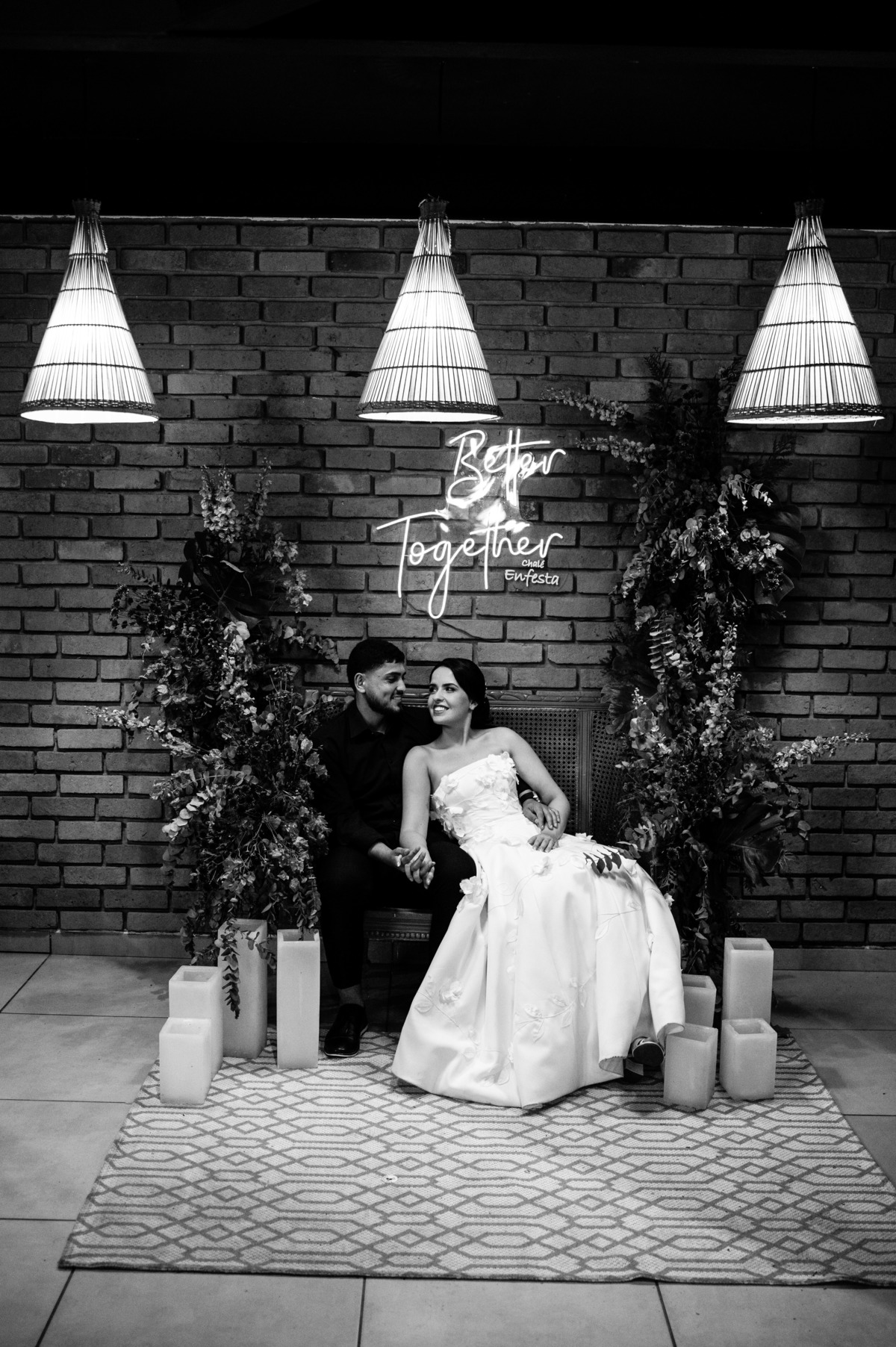 letreiro para casamento  better together | fotos de casamento rio de janeiro