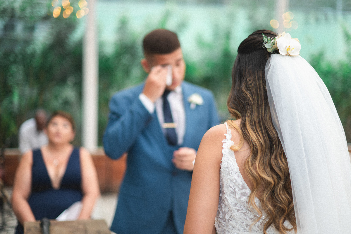 reacao do noivo votos de casamento sitio martins