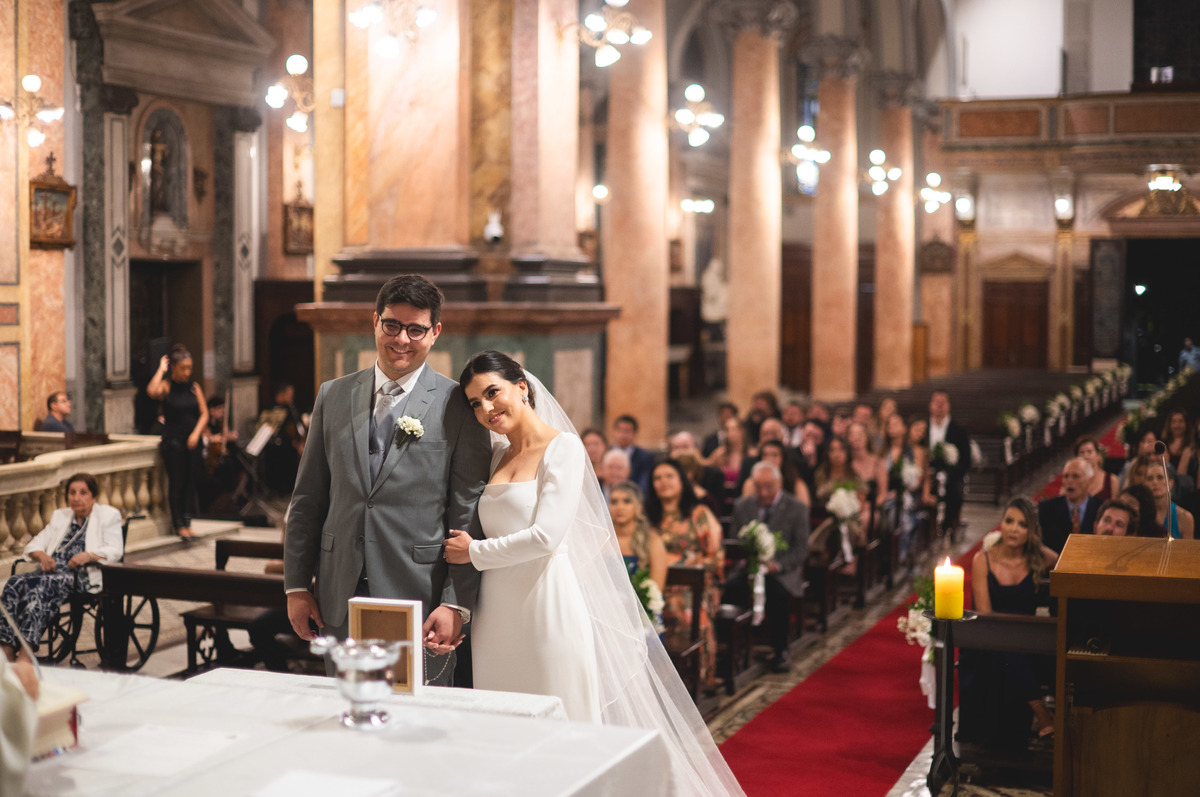 Fotografia de casamento igreja Santo inacio botafogo RJ | fotografia de casamento rj