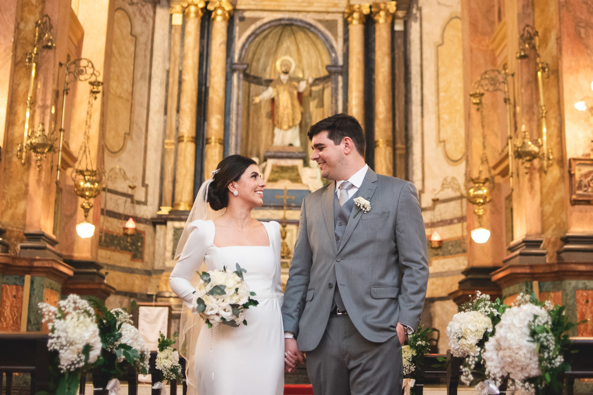 Casamento igreja de Santo inacio