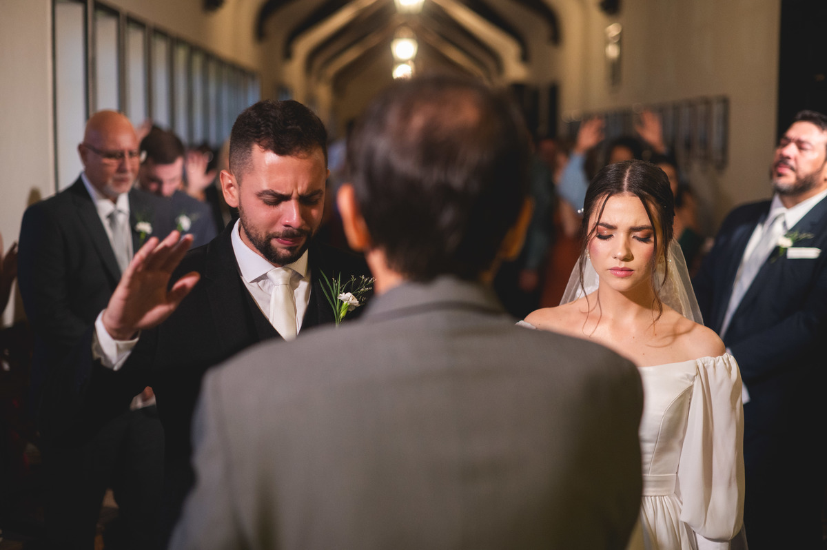 cerimonia de casamento castelo country club