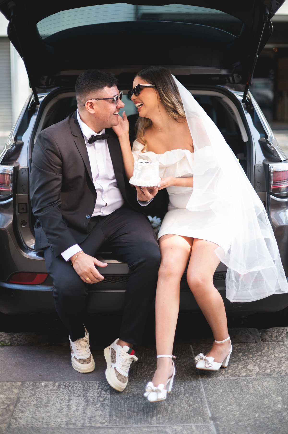 Ensaio de cassmento urbano no centro do Rio de janeiro