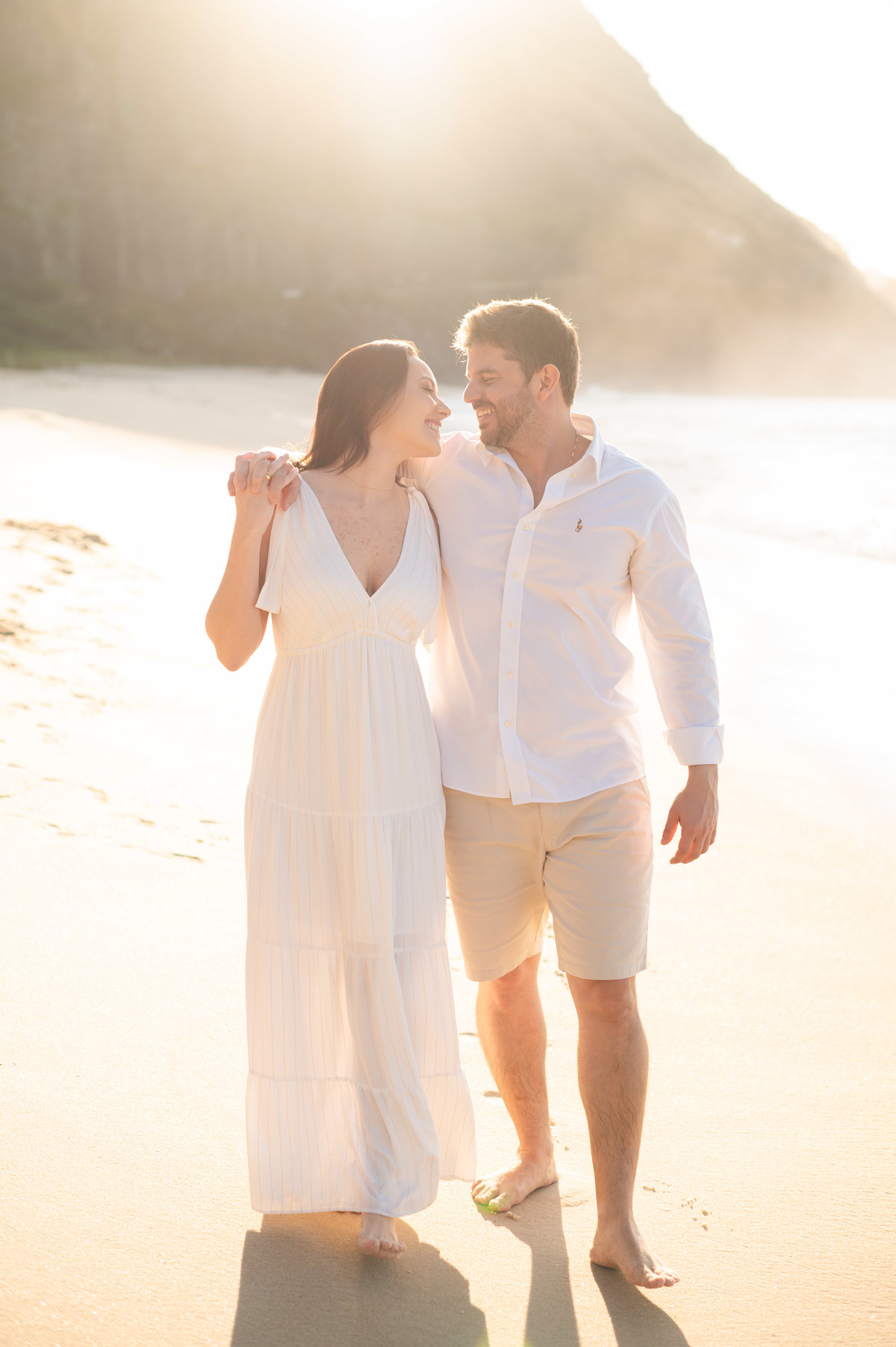pre casamento na praia do rio de janeiro | ensaio de casamento rio de janeiro