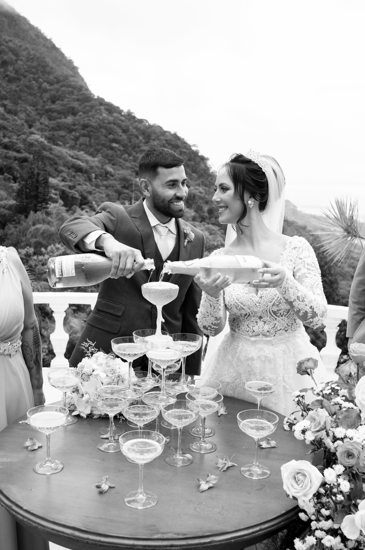 torre de champanhe rio de janeiro | casamento mansao rosa alto da boa vista | fotografo de casamento rj 