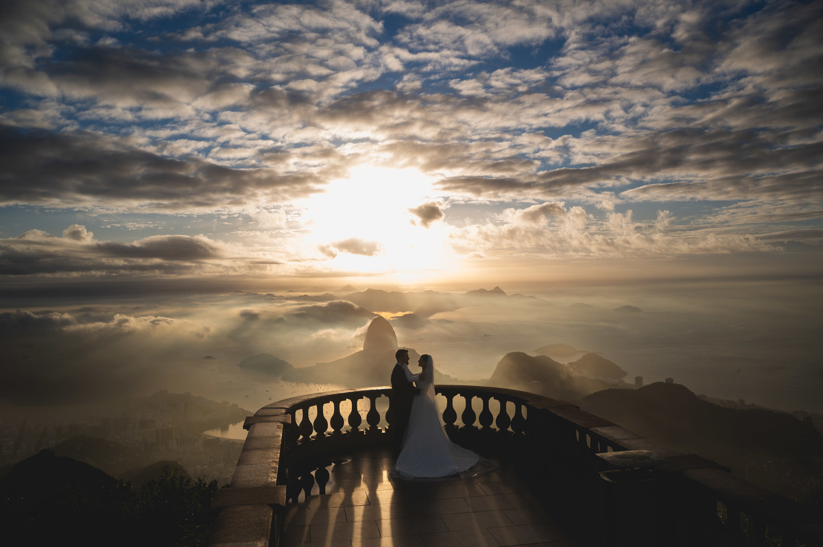 fotografia de casamento no cristo redentor rj 