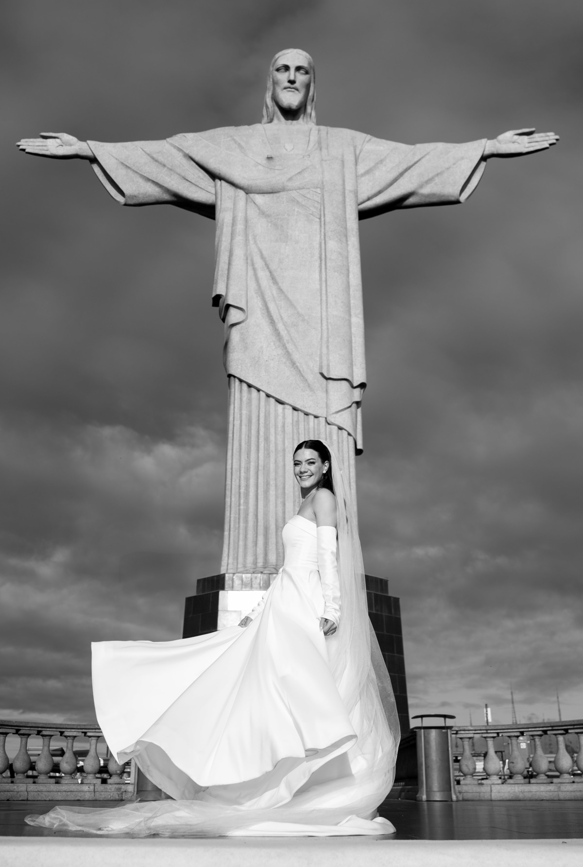 Casamento no amanhecer Cristo Redentor 