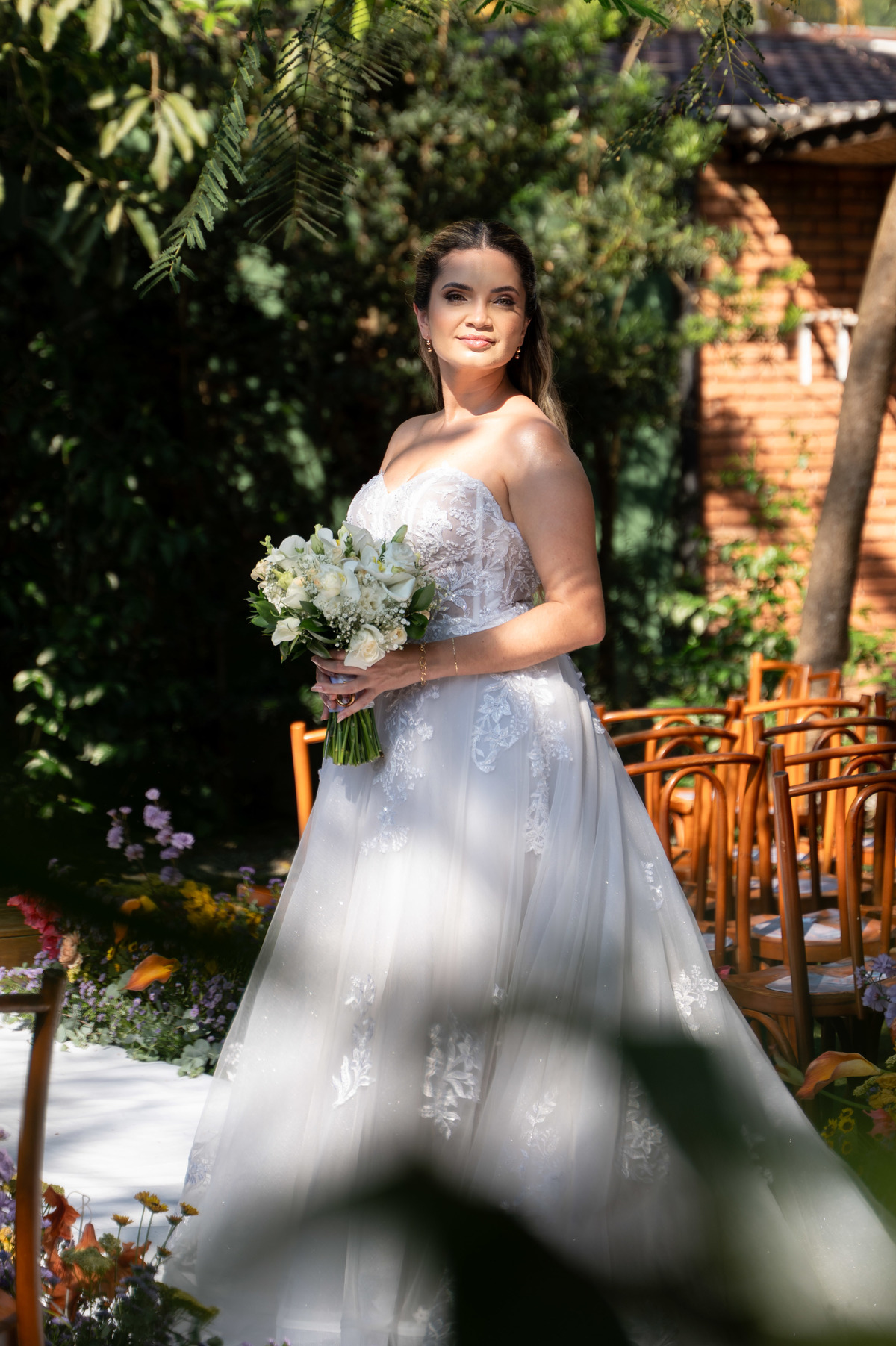 noiva chale enfesta | fotografo de casamento rj