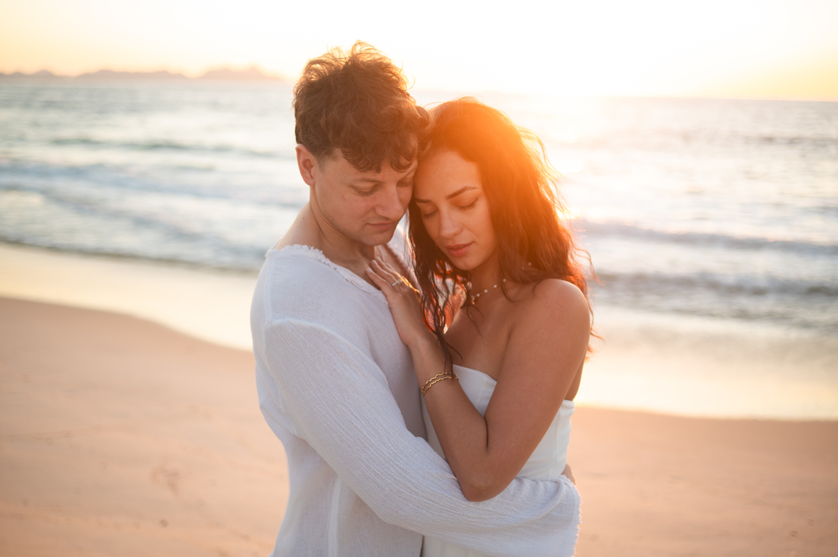 ensaio pre-wedding praia do diabo ipanema rio de janeiro rj