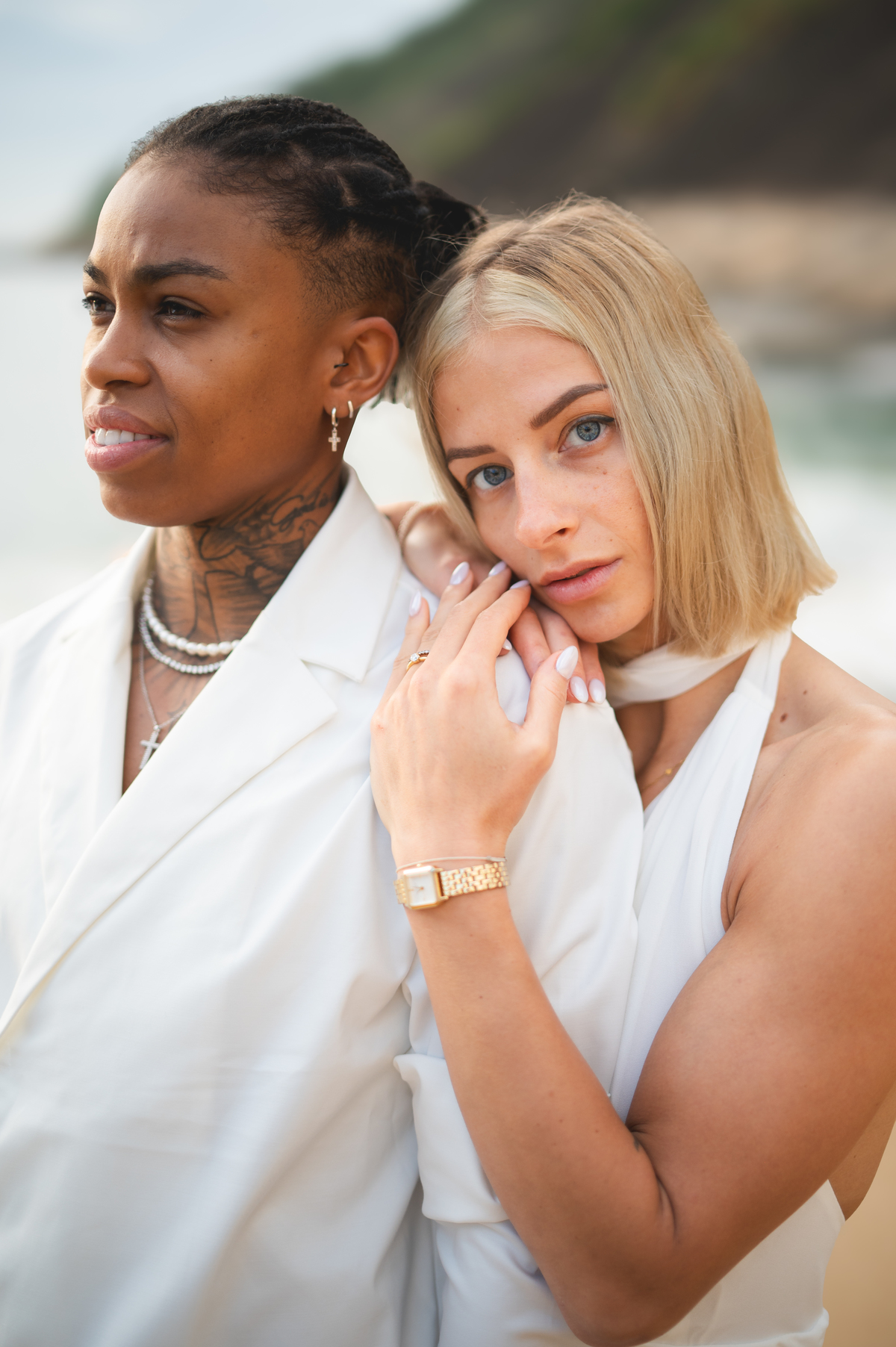 ensaio pre wedding lesbicas rio de janeiro | fotografo de casamento rio de janeiro | pre wedding praia vermelha