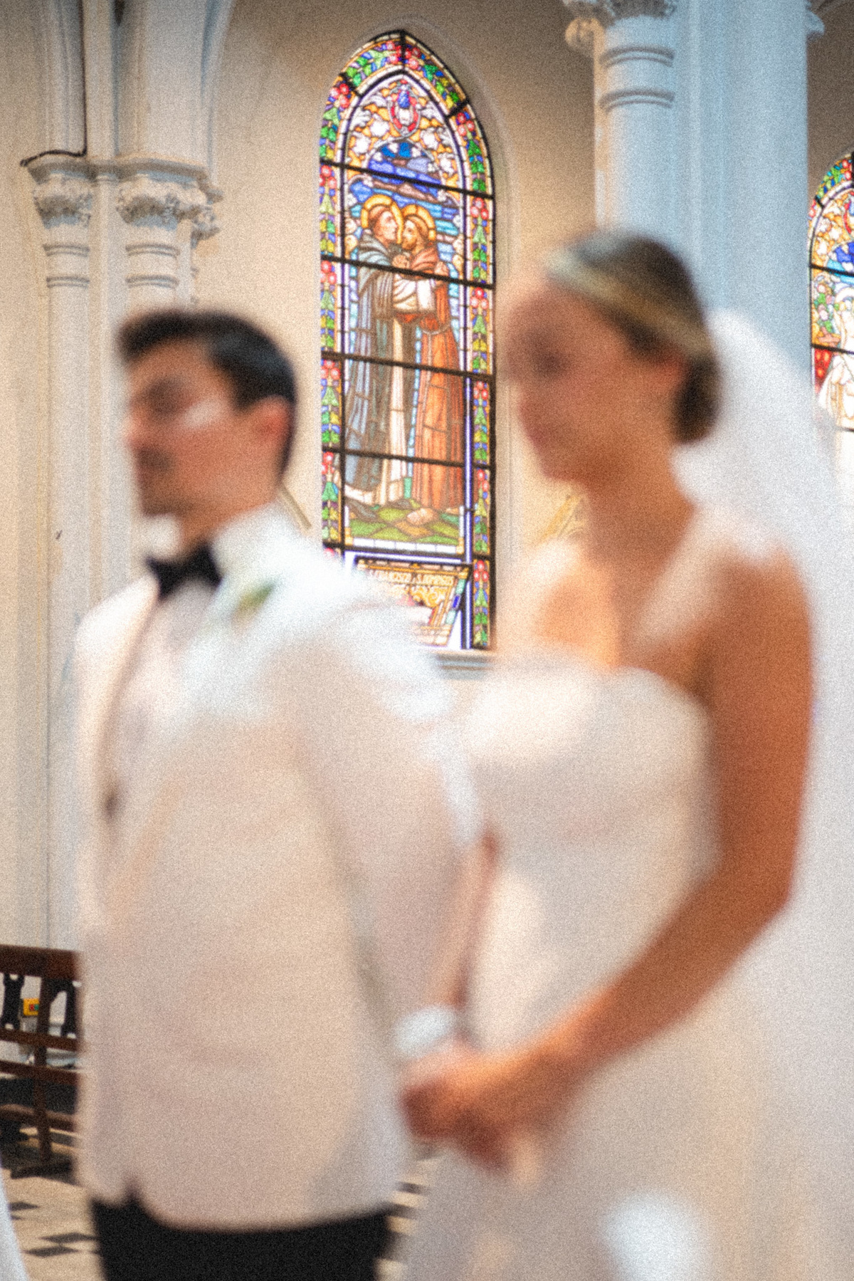 fotografia de casamento católico rio de janeiro Paróquia Nossa Senhora do Rosário, Leme, Rio de janeiro