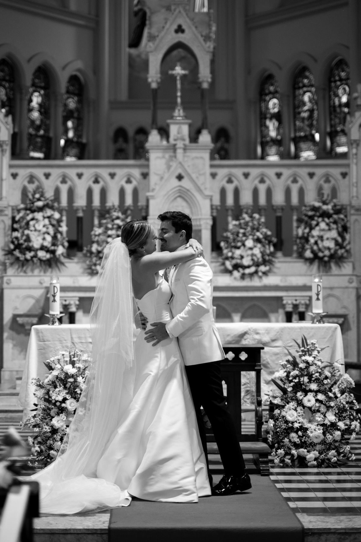fotografia de casamento católico rio de janeiro Paróquia Nossa Senhora do Rosário, Leme, Rio de janeiro