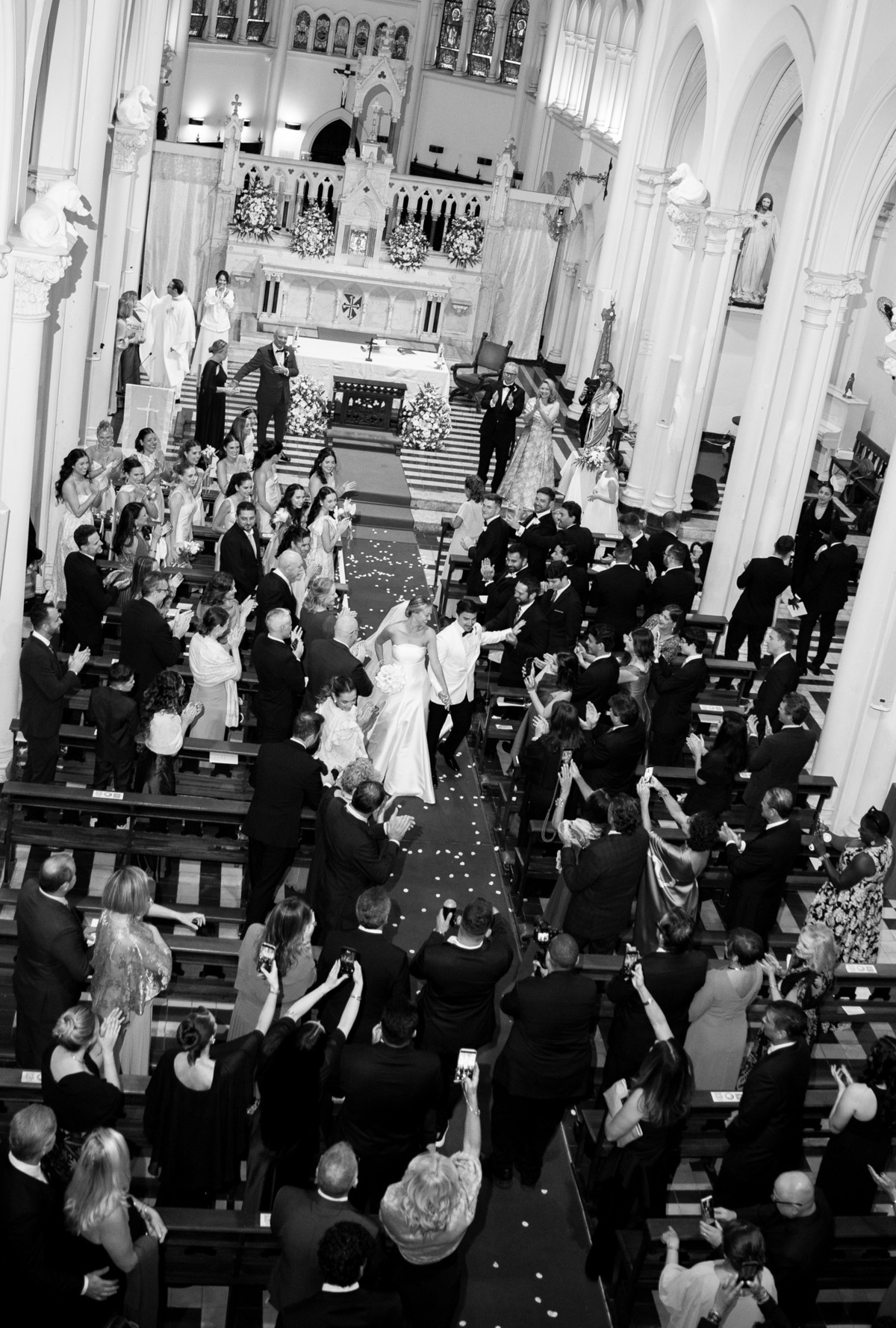 fotografia de casamento católico rio de janeiro Paróquia Nossa Senhora do Rosário, Leme, Rio de janeiro