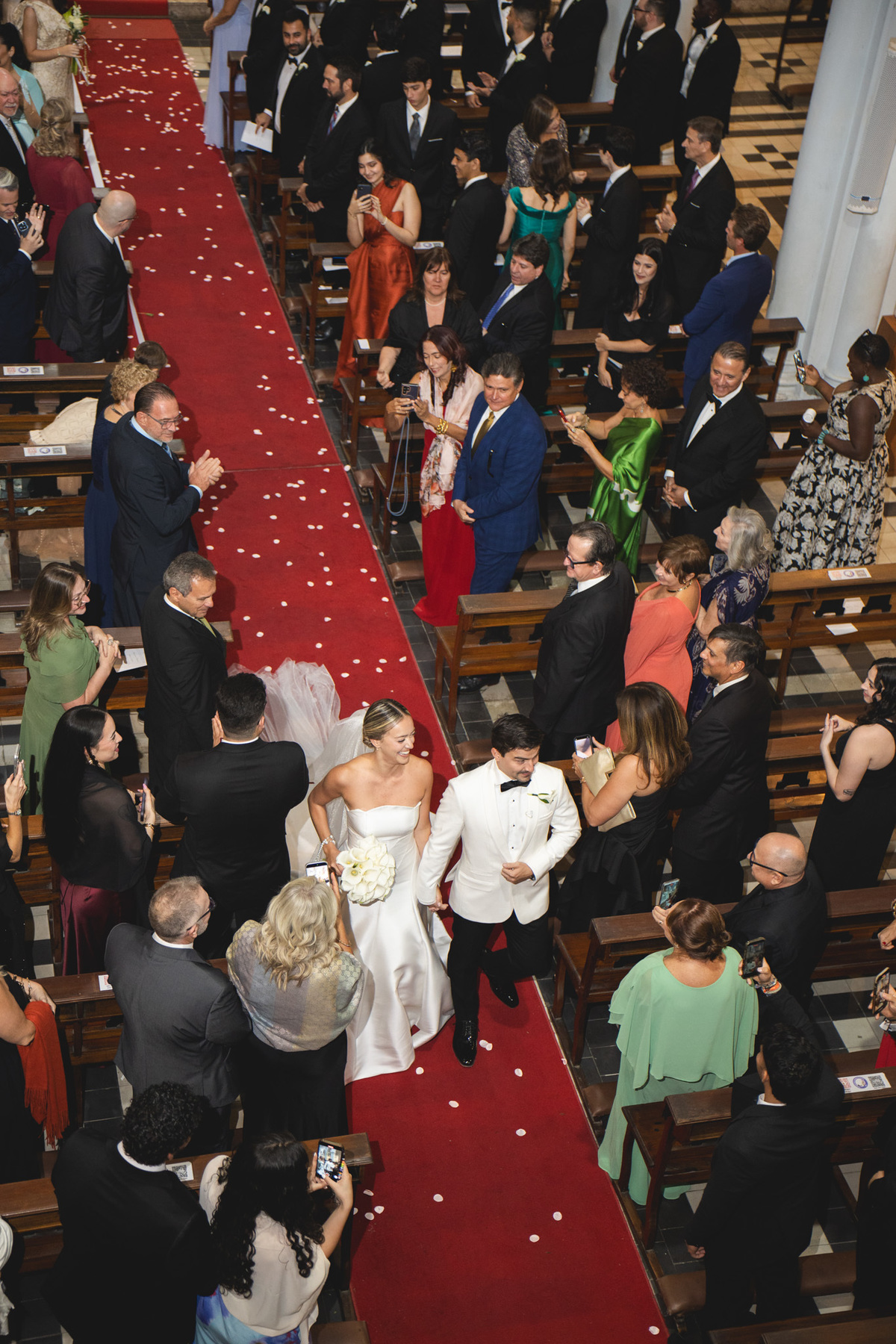 fotografia de casamento católico rio de janeiro Paróquia Nossa Senhora do Rosário, Leme, Rio de janeiro