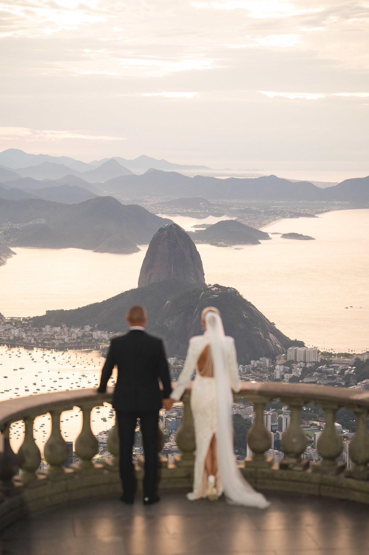 fotos de casamento no rio de janeiro com vista para a cidade