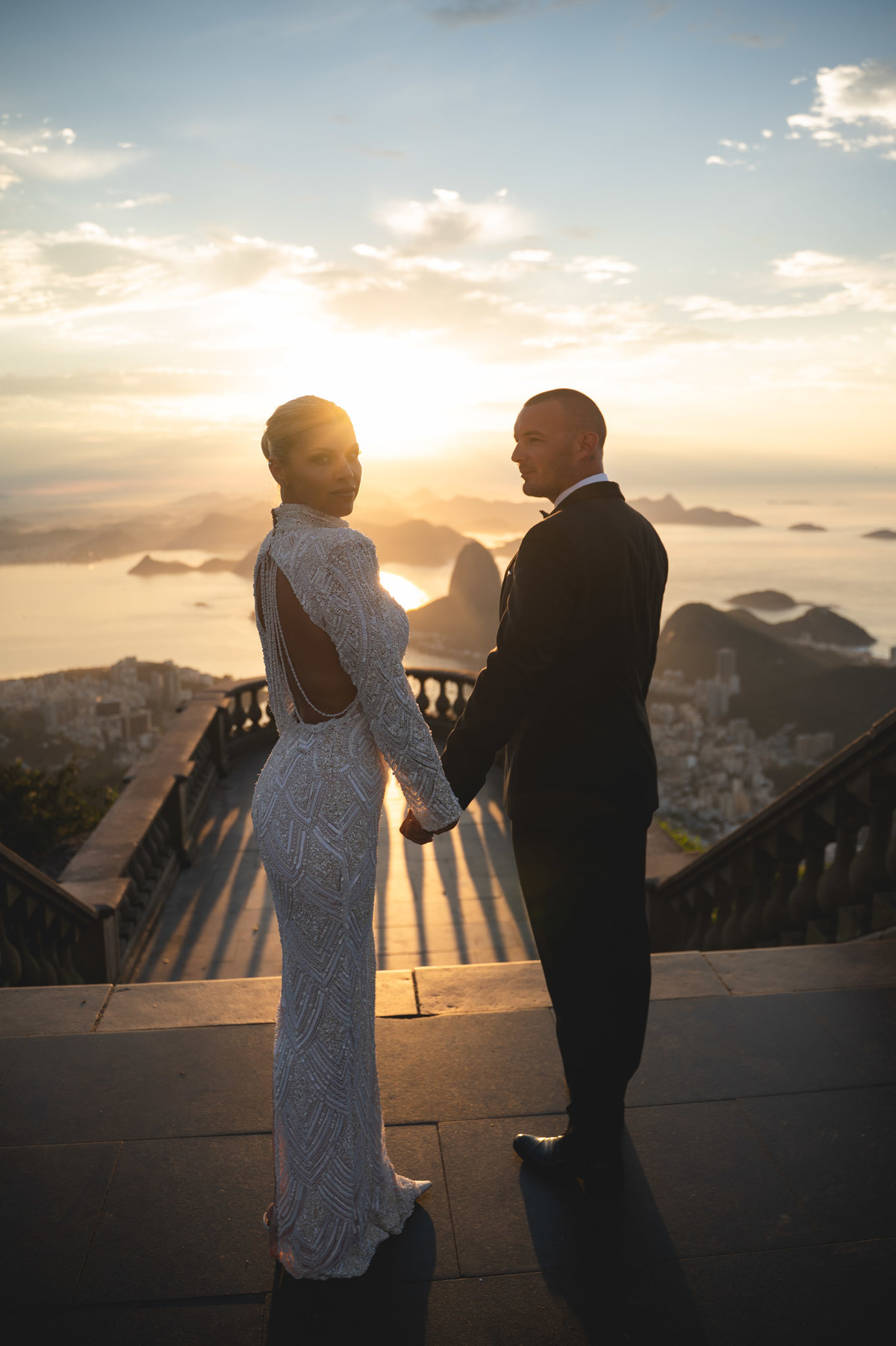 wedding christ of the redeemer rio de janeiro