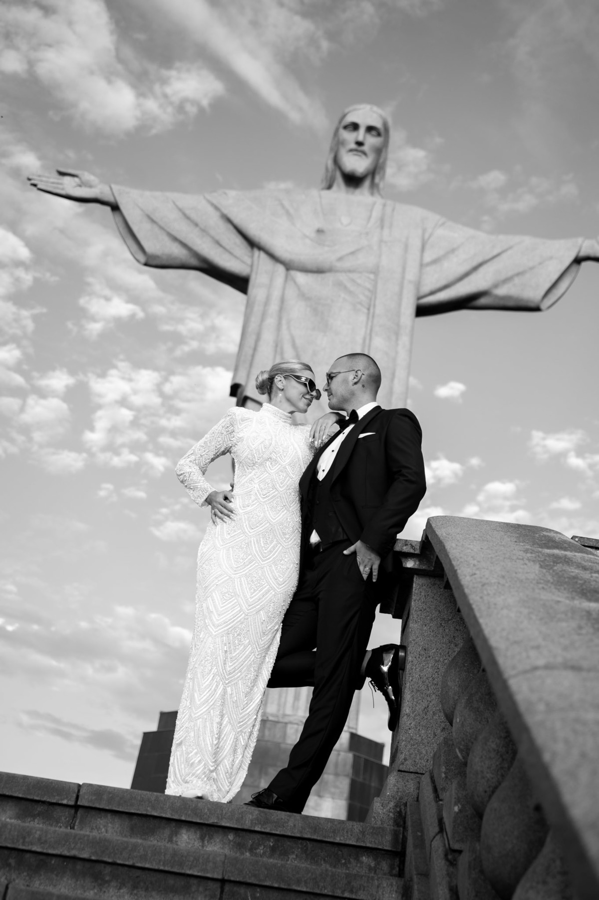 wedding photographer christ the redeemer rio de janeiro