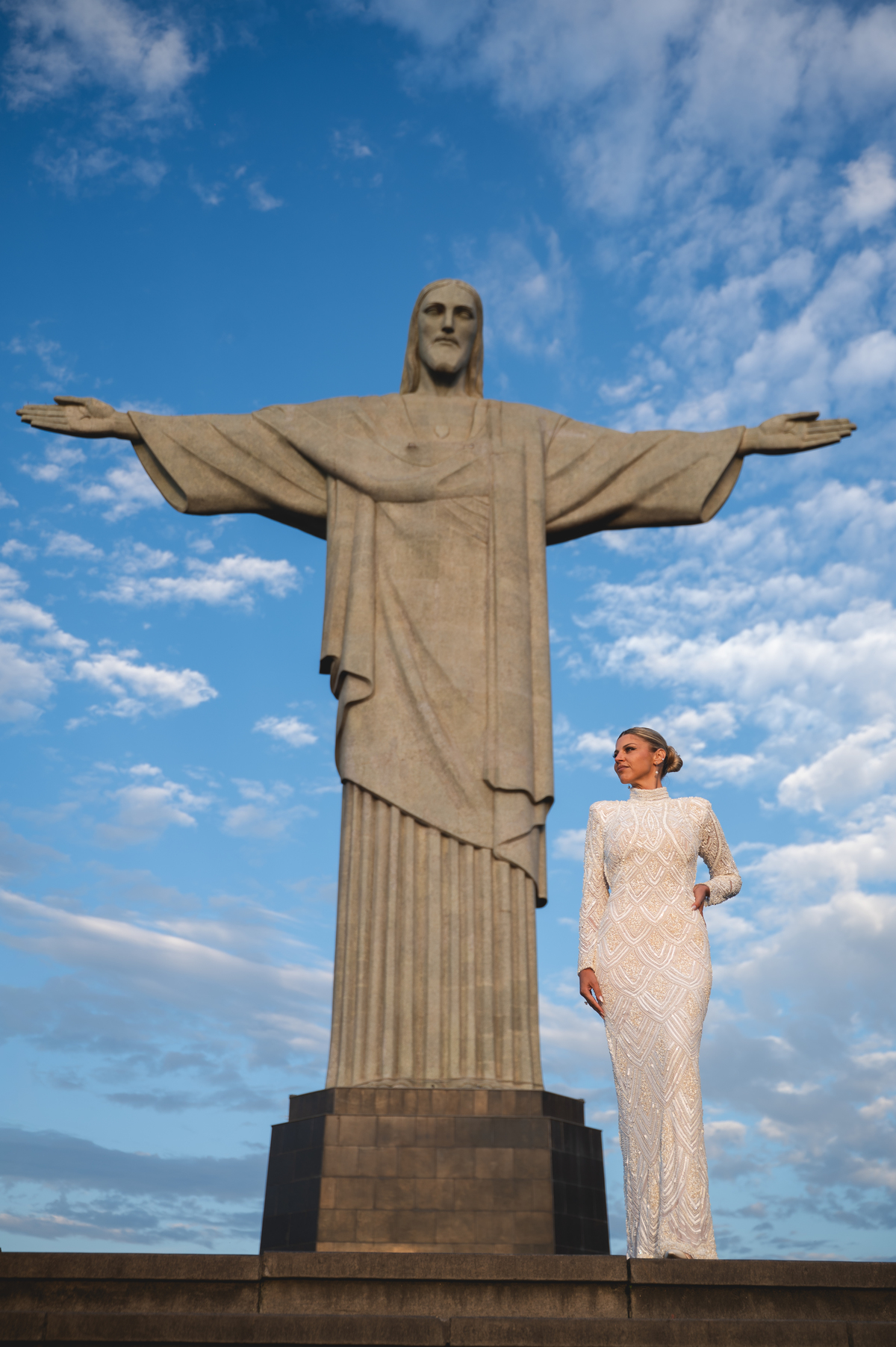 wedding photographer christ  the redeemer rio de janeiro