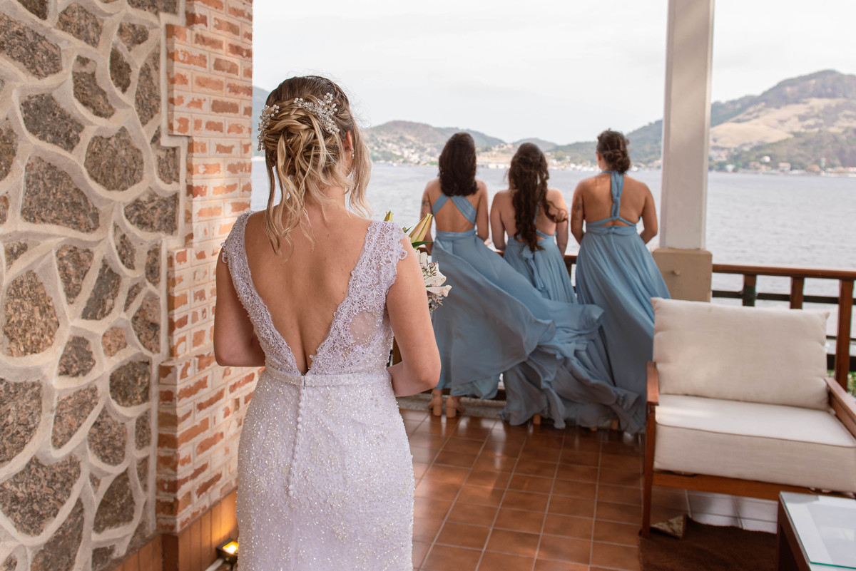 firts look casamento das madrinhas