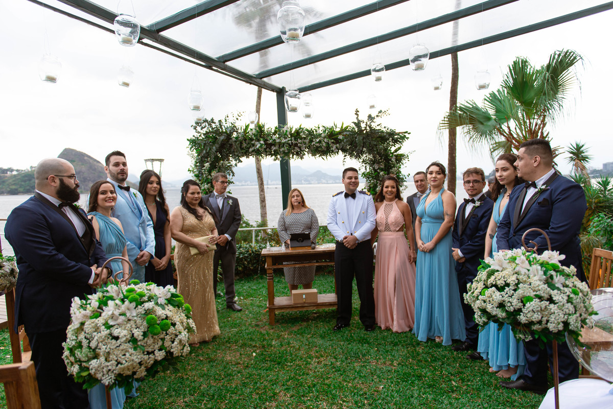 cortejo de casamento