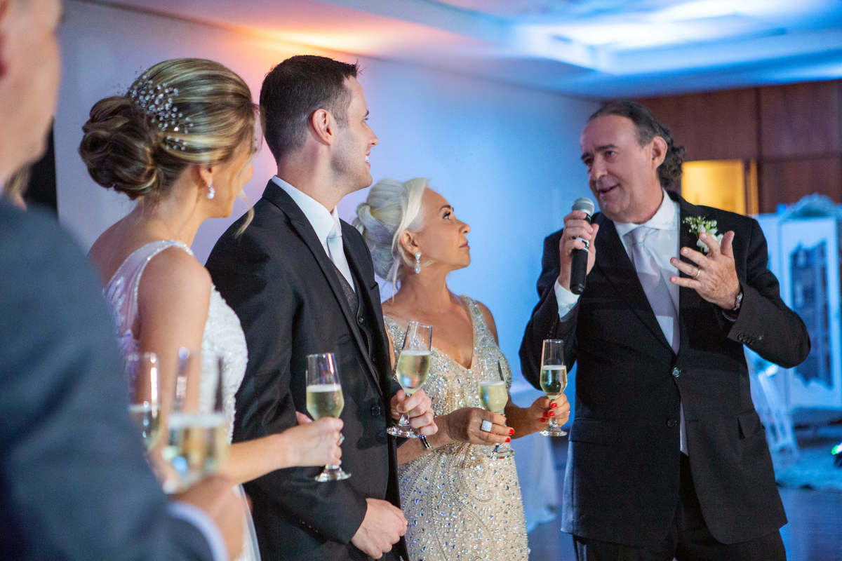 Agradecimentos dos noivos