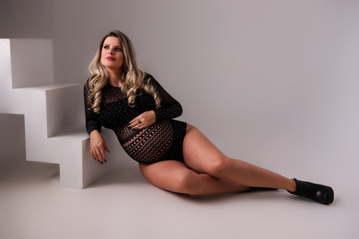 Ensaio gestante editorial