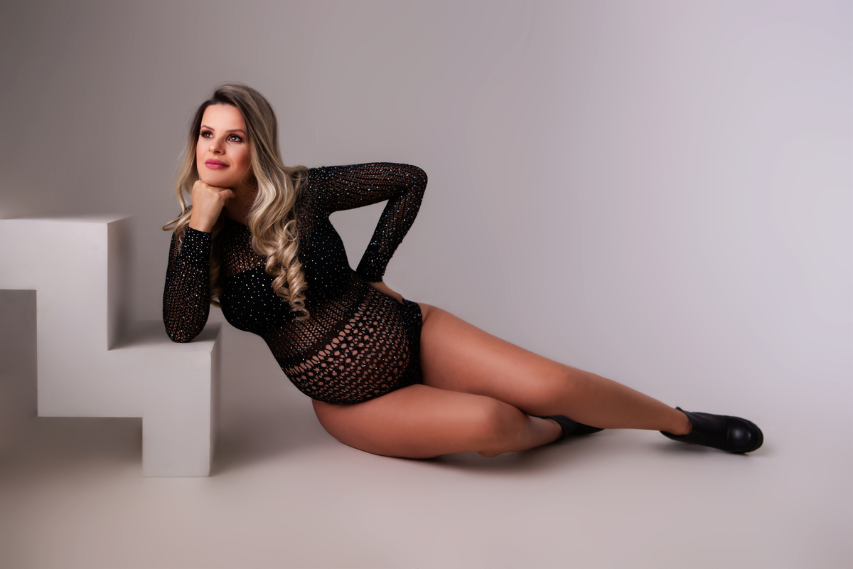 Ensaio gestante Vogue