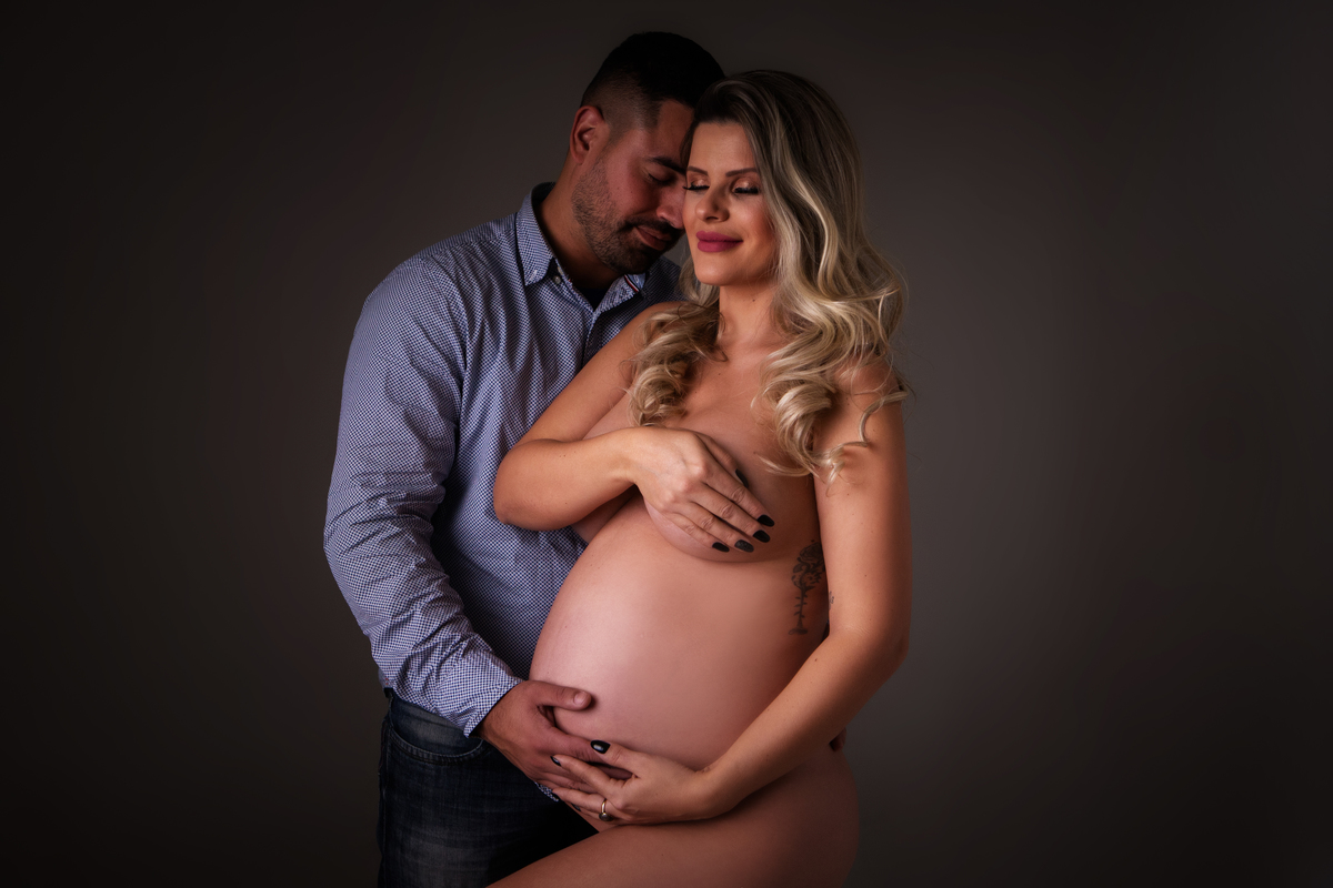 Ensaio gestante Vogue