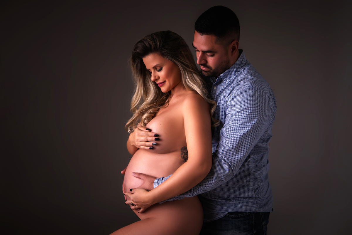 Ensaio gestante Vogue