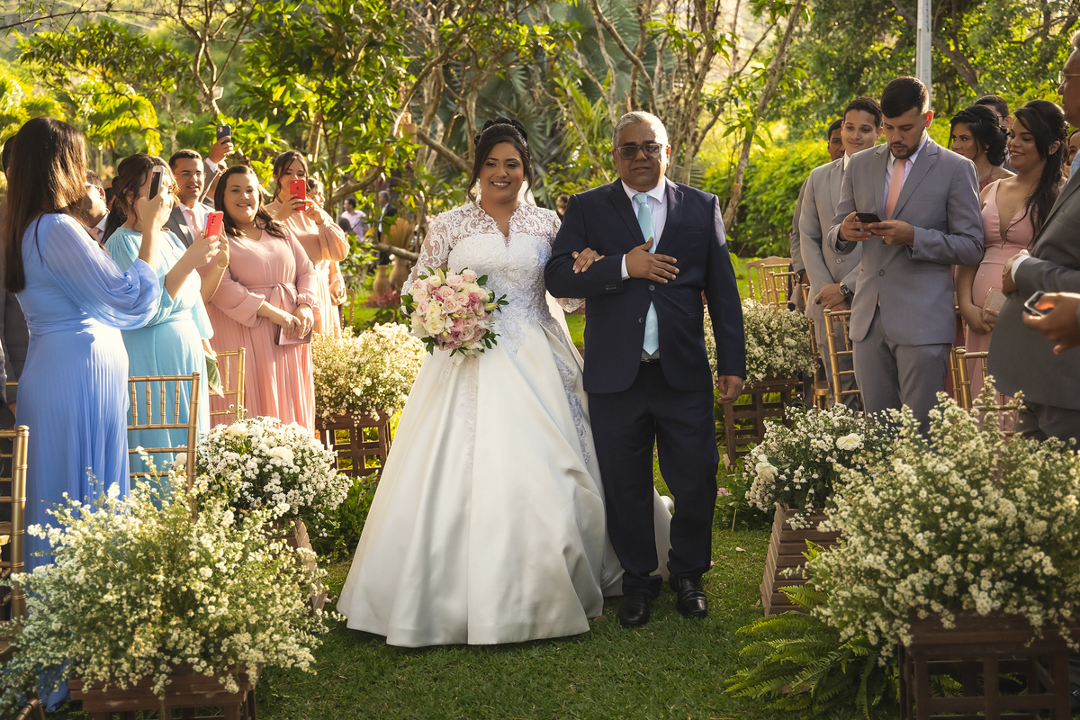 Casamento ao ar livre - Fotógrafo de casamento