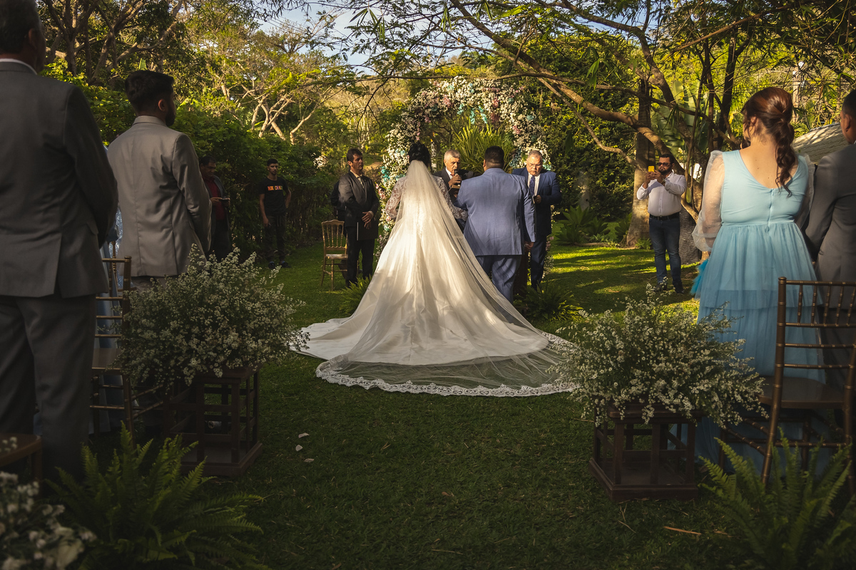Casamento ao ar livre - Fotógrafo de casamento