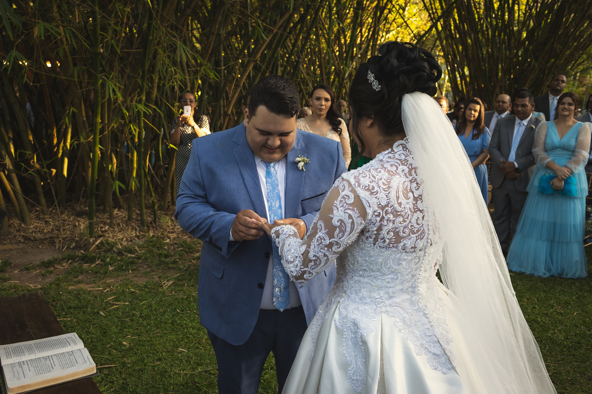 Casamento ao ar livre - Fotógrafo de casamento