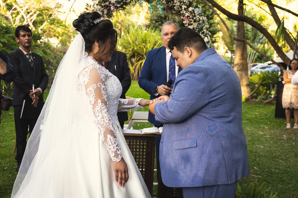 Casamento ao ar livre - Fotógrafo de casamento