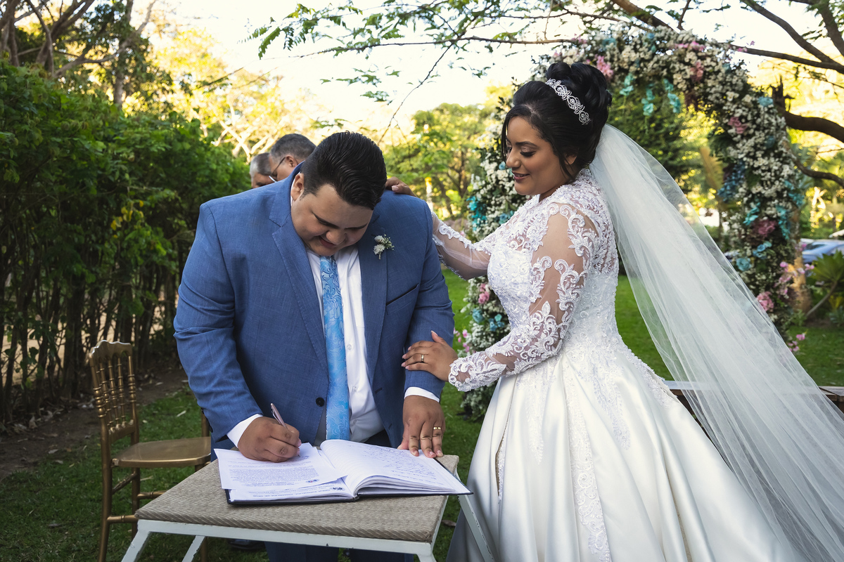 Casamento ao ar livre - Fotógrafo de casamento